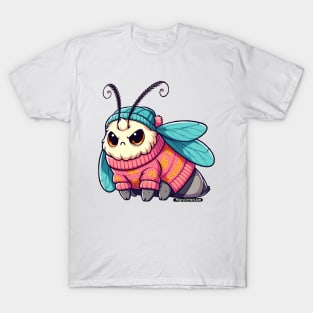 Angry Critters - Moth in a Sweater T-Shirt